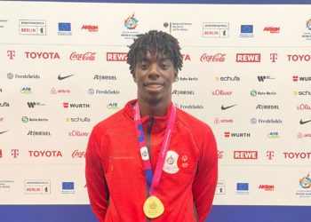 Uganda’s Larry Feni wins gold at Special Olympics World Games in Germany