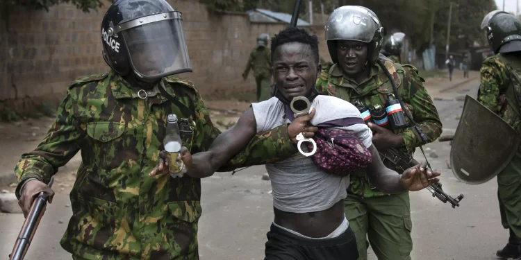 Two killed, hundreds arrested in Kenya protests