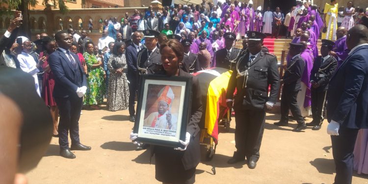 Religious, political leaders mourn Mbarara Archbishop Emeritus Bakyenga