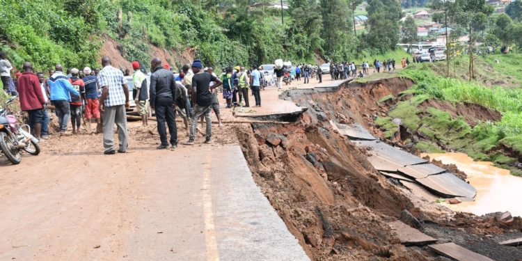 UNRA halts works on Kabale-Kisoro damaged road