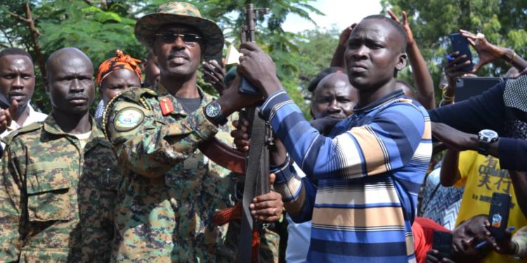 Over 80 guns recovered from Karimojong warriors – UPDF