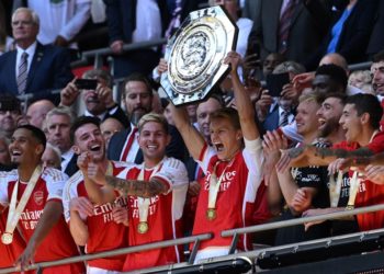 Arsenal beat Man City on penalties to win Community Shield