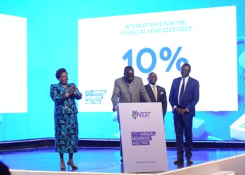 NSSF declares 10% interest payment to savers