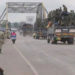 Exodus. UPDF trucks accompany Ugandans out of South Sudan following the 2013 violence. Many Ugandan traders lost goods worth billion of shillings in the war. FILE PHOTO