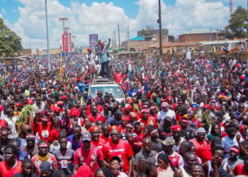 Police rally masses to shun NUP tours