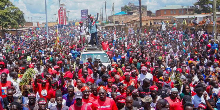 Police rally masses to shun NUP tours