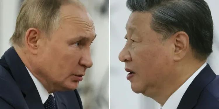 Putin arrives in China to meet ‘dear friend’ Xi