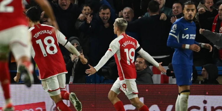Arsenal hit back to deny Chelsea in derby draw