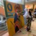 Katwe underprivileged children exhibit art from recycled materials
