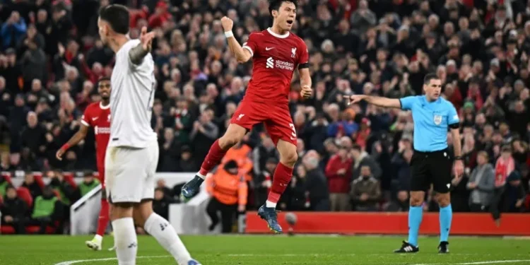 Liverpool thump Toulouse as Brighton get first win in Europe