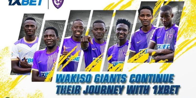 Wakiso Giants continue their journey to the elite with 1xBet