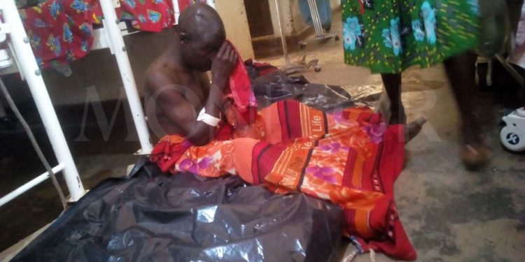 Two men hospitalized after fight for mother of 10