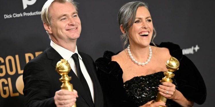 ‘Oppenheimer’ tops Golden Globes on bittersweet night for ‘Barbie’