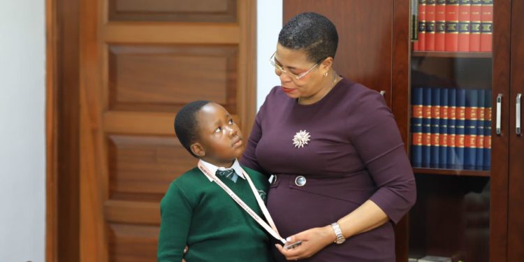 Bold 9-year-old pupil walks to Parliament to meet Speaker Among