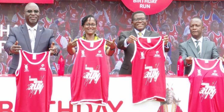 Katikkiro lauds NMG for joining Kabaka Birthday Run to fight HIV