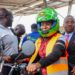 Lukwago launches electric motorcycle charging station