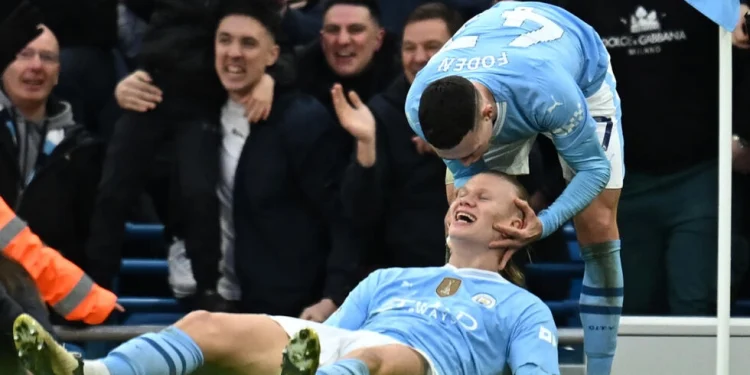 Foden double inspires Man City to derby day fightback over Man Utd