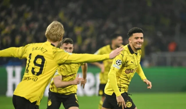 Sancho helps Dortmund past PSV, into Champions League quarters