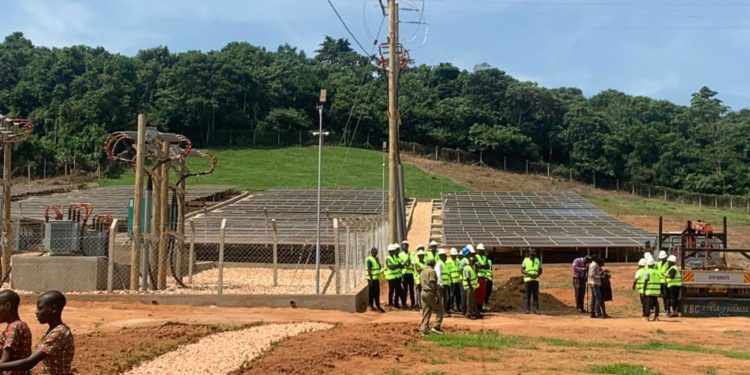 Bussi Island lights up