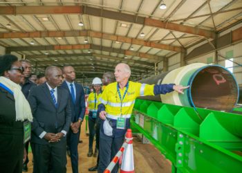 EACOP coating plant commissioned in Tanzania