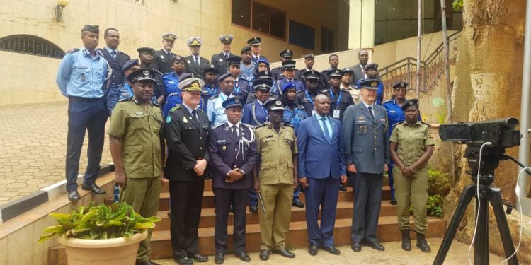 EASF officials complete advanced training in Kampala