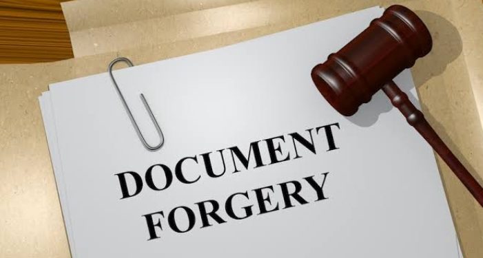 Businessman forges land title marriage certificate to acquire loan