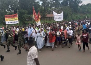 Over 700 foot pilgrims flagged  off from Nebbi District – Namugongo