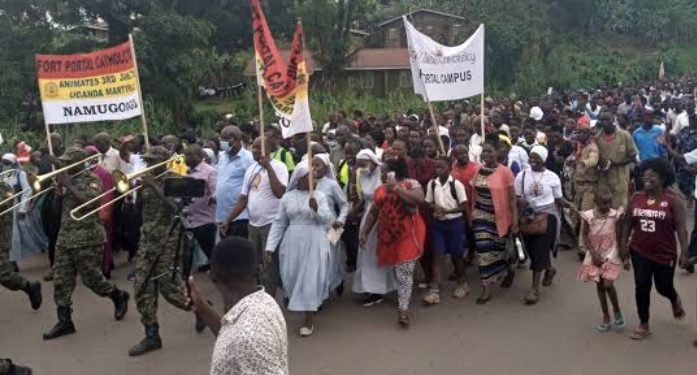 Over 700 foot pilgrims flagged off from Nebbi District – Namugongo