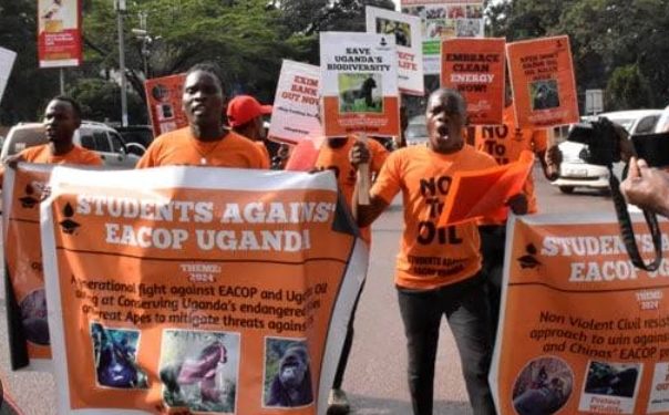 University students petition Parliament over EACOP project