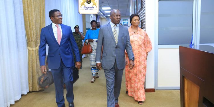 Kabaka returns home safely from Namibia.