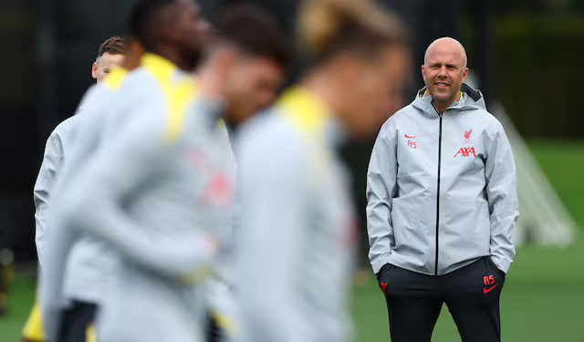 Too early to be excited about topping table, says Liverpool’s Slot