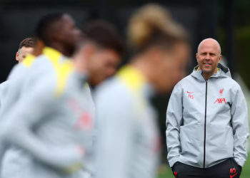 Too early to be excited about topping table, says Liverpool’s Slot