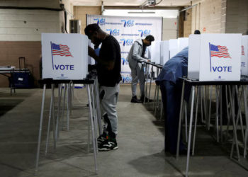 US voters head to polls as turbulent election season nears climax