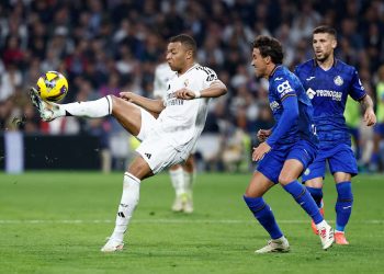 Bellingham, Mbappe on target as Real Madrid beat Getafe 2-0 to go second