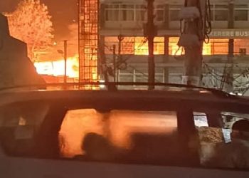 Fire guts Makerere workshop