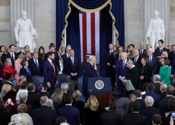 Trump sworn in a second time, says he was ‘saved by God’ to rescue America
