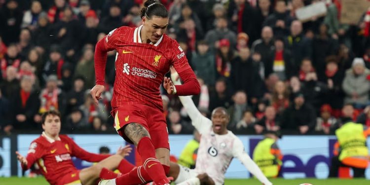 Liverpool beat Lille to maintain perfect record and reach last 16