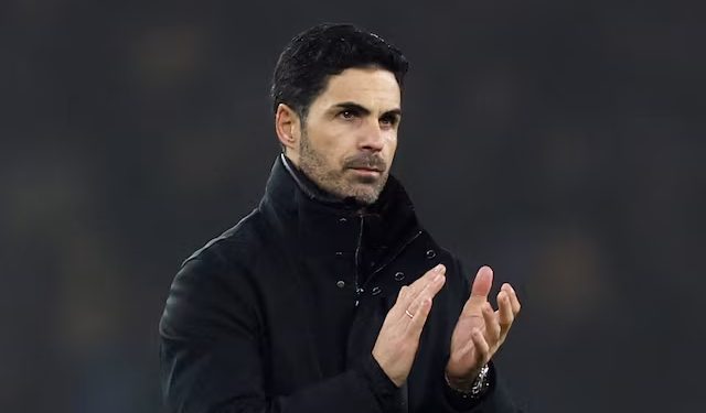 Arsenal must keep hammering away at Liverpool’s lead, says Arteta