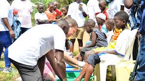 Ex-Cranes star Kalungi brings joy to slum kids