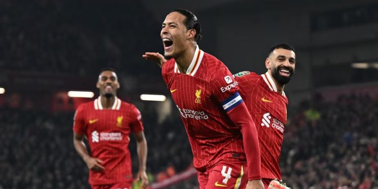 Liverpool thrash Spurs to set up League Cup final with Newcastle